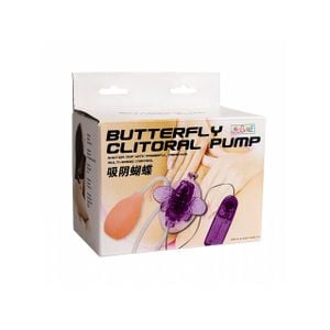 Masturbador Feminino com Vibro - Butterfly Clitoral Pump (Bomba Clitoriana)