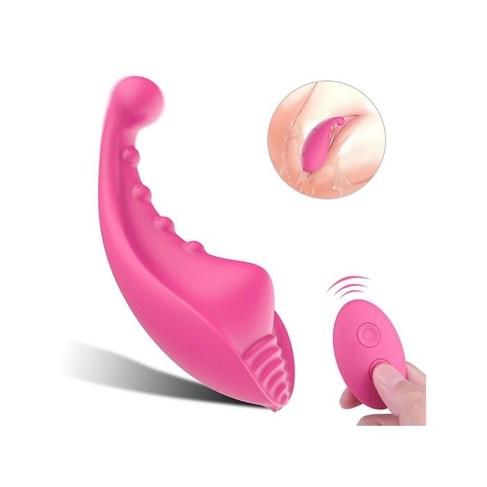 Massageador de Clitóris - Recarregável com Controle Remoto - S-hande
