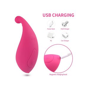 Massageador de Clitóris - Recarregável com Controle Remoto - S-hande