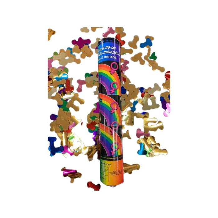 Lança Confete Erótico Pênis - 30cm