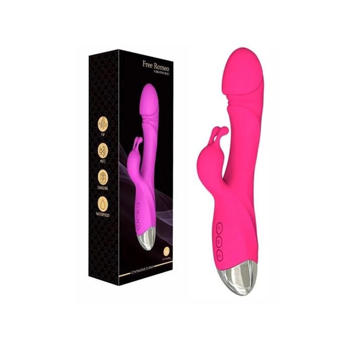 Free Romeo - Vibrador com Estimulador de Clitóris (10 modos de vibração)