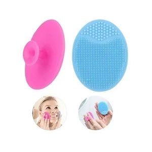 Esponja de Silicone para Lavar o Rosto Esfoliante