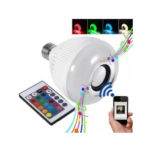 Lâmpada de Led Bluetooth Musical com Controle Rgb 12W