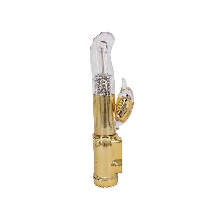 Prótese Jack Rabbit Rotativa (Triplo Prazer) Ponto G Recarregável USB