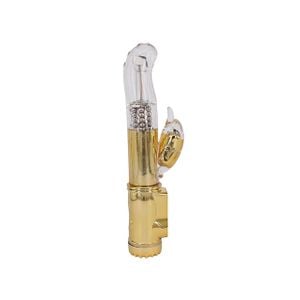Prótese Jack Rabbit Rotativa (Triplo Prazer) Ponto G Recarregável USB