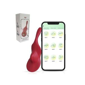 Vibrador de Calcinha via APP - À Longa Distância - Déli