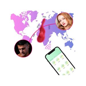 Vibrador de Calcinha via APP - À Longa Distância - Déli