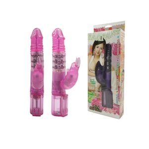Prótese Jack Rabbit (Grosso) - Dupla Rotativa (Vibrador Giratório)