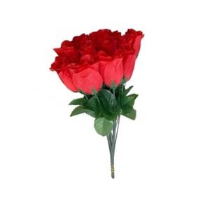 12 Botões de Rosa Flor Artificial