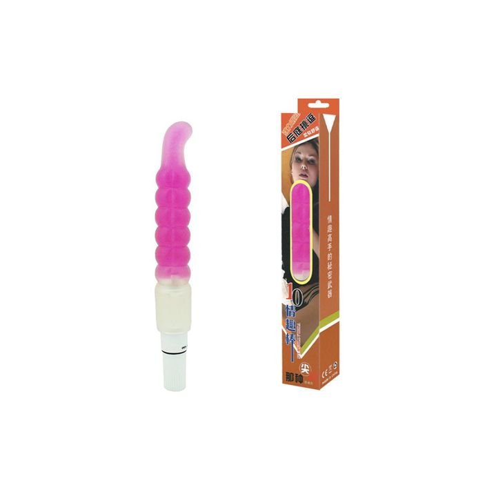 Vibrador Jelly (Silicone - Ponto G)