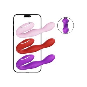 Vibrador de Ponto G e Clitóris - via APP - À Longa Distância