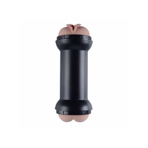 Masturbador Duplo -  Vagina e Ânus Lanterna em Cyberskin