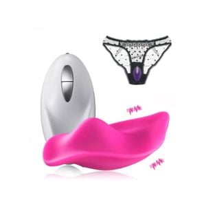 Vibrador de Calcinha com Controle sem Fio (10 Vibrações)