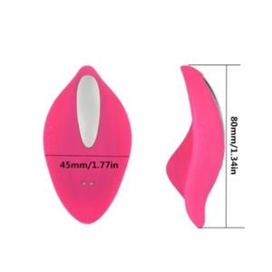 Vibrador de Calcinha com Controle sem Fio (10 Vibrações)