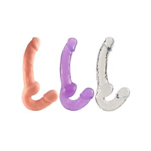 Penetrador strapless com plug vaginal, permite o uso sem cintas