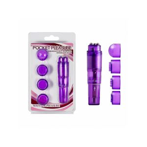 Mini Massageador com 4 Cabeças Removíveis