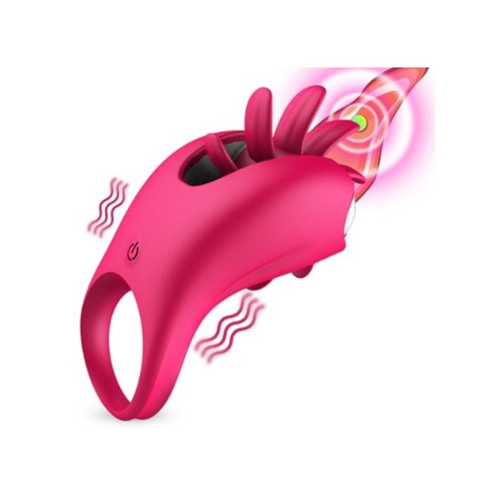 Vibrador Unissex / Casais (Vibrador Língua) Recarregável