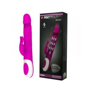 Vibrador Recarregável Vai e Vem Pretty Love Adrian