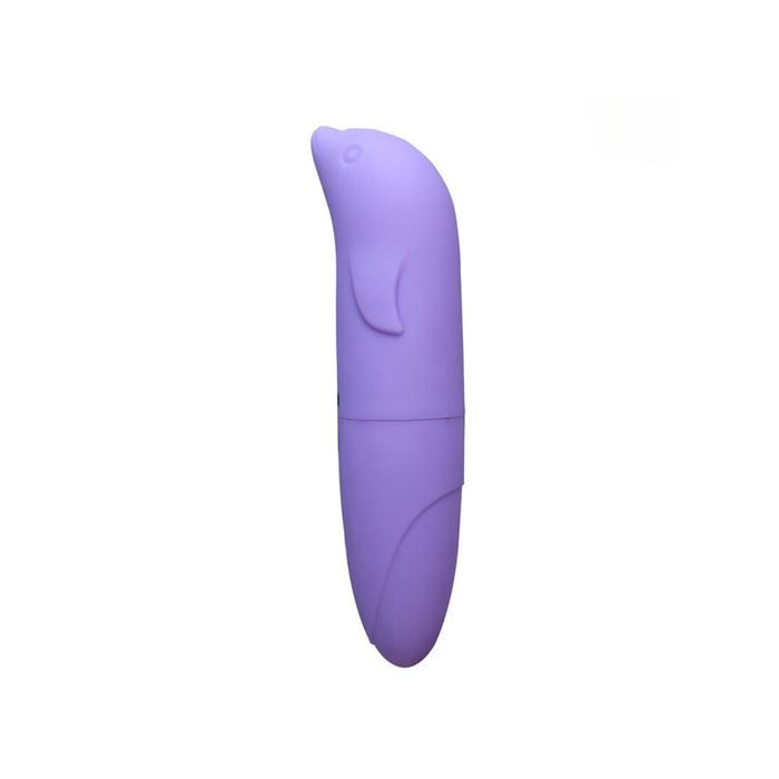 Vibrador Ponto G Golfinho Liso - 13cm