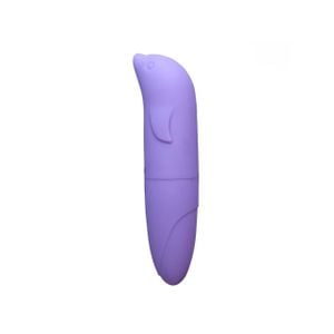 Vibrador Ponto G Golfinho Liso - 13cm