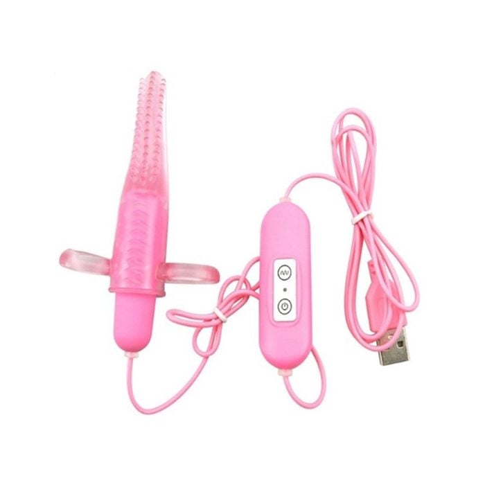 Vibrador em Formato de Língua USB (10 Vibrações)