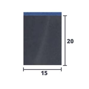 100 Sacos de Envio Anti Violação (Envelope de Segurança) 15 x 20cm