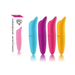 10 Vibrador ponto G golfinho Luxo (resistente à agua) toque suave