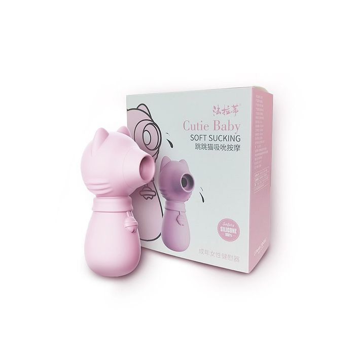Cutie Baby 4 - Estimulador de Clitóris com Sucção Recarregável (7 modos de sucção)