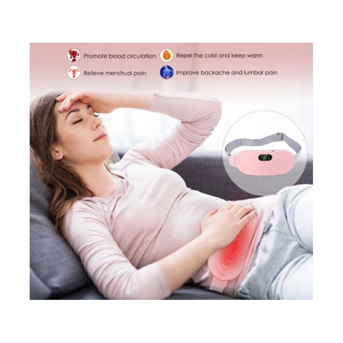 Cinto com Aquecimento e Massageador para Dor Menstrual
