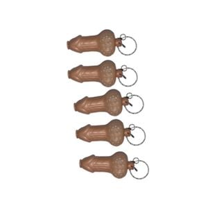 Chaveiro Erótico em Formato de Pênis (Pacote com 05 unidades)