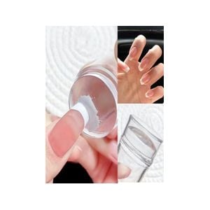 Carimbo de Unha - Carimbo em Silicone Transparente