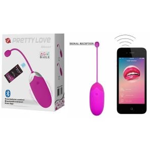 Cápsula Vibratória sem Fio Recarregável Bluetooth (via app) Abner