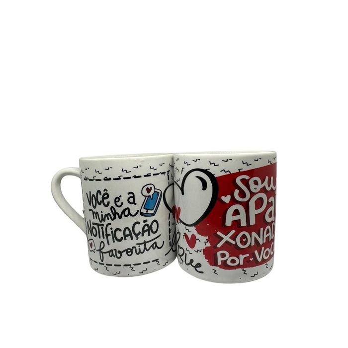 Caneca Porcelana Sou Apaixonada Por Você 300ml (ref. 1)