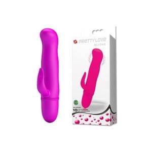 Blithe - Vibrador Puro Silicone,10 níveis de vibração - Pretty Love