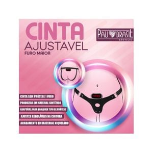 Cinta para Prótese Grande - Furo Maior
