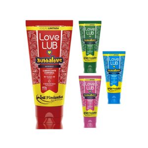 10 Bubbalove - Lubrificante Beijável Lubrificante Íntimo 60g (Variados)