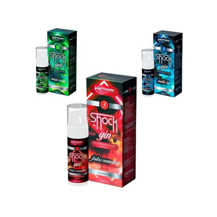 Shock Gin Vibrador Líquido 15g