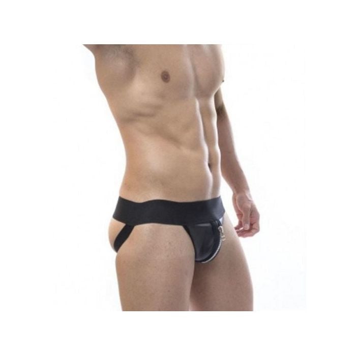 Cueca Jockstrap com Zíper