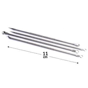 Kit Extrator de Cravos Inox 11cm 4 Peças
