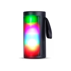 Caixa de Som Bluetooth, Fm Usb, P2 Cartão Sd Portátil com Led