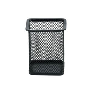 Porta Caneta de Metal Quadrado 10x8cm