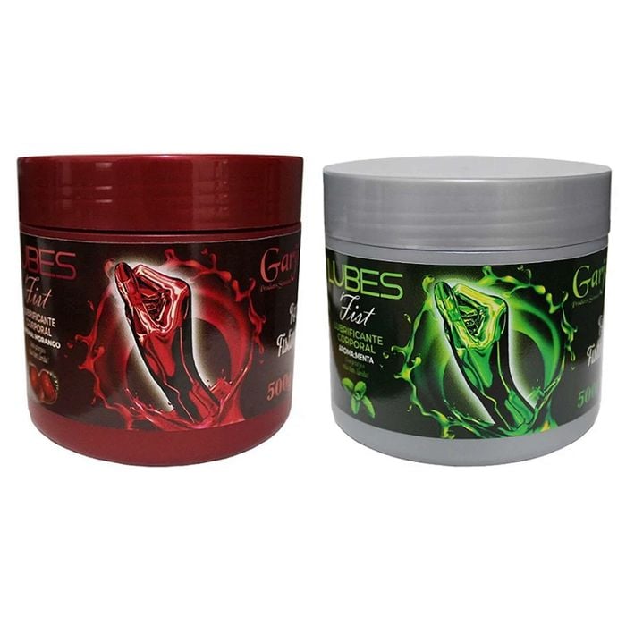 Lubes Fist - Lubrificante Extra Deslizante 500g (aromático)