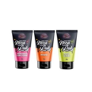 Neon Lub Gel Comestível (brilha sob luz negra) 30g