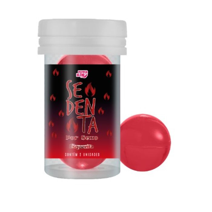 Pepper Ball Sedenta Por Sexo (esquenta) 2 und
