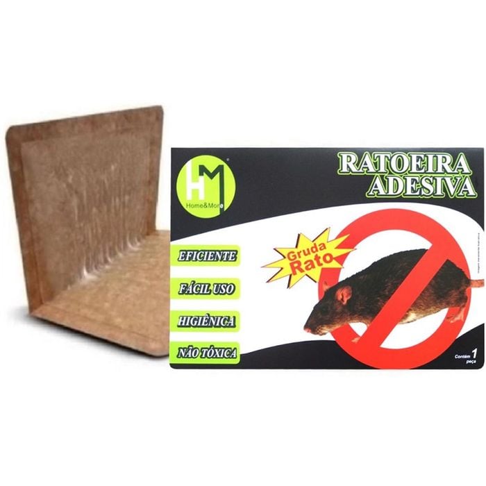 Ratoeira Adesiva (Adesivo para Pegar Rato)