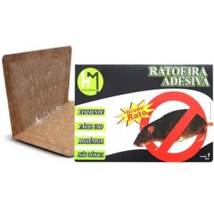Ratoeira Adesiva (Adesivo para Pegar Rato)