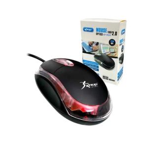 Mini Mouse Optico Com Fio Usb Kp-m611 (com fio)