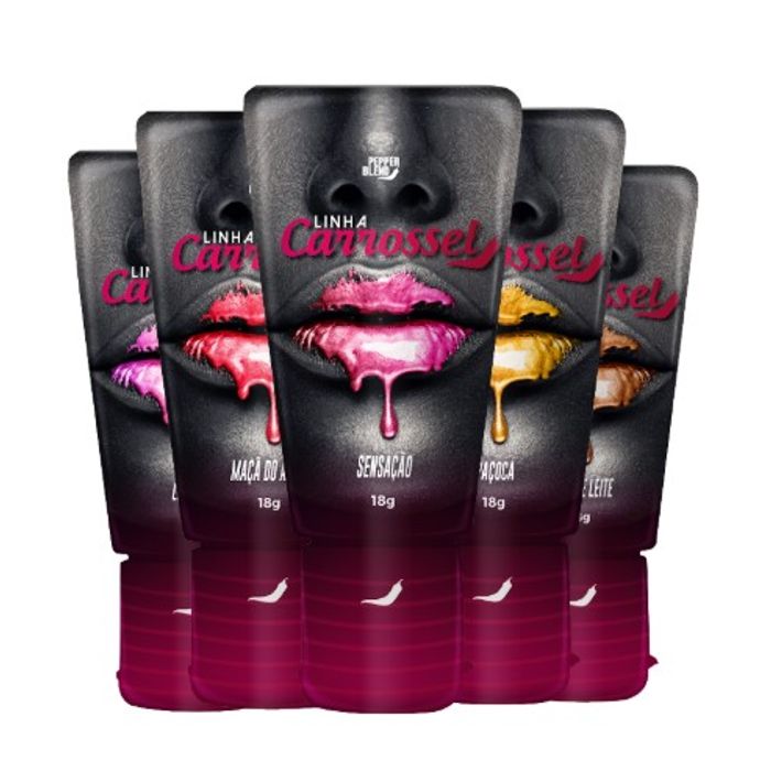 Carrossel Glitter - Gel Comestível 18g