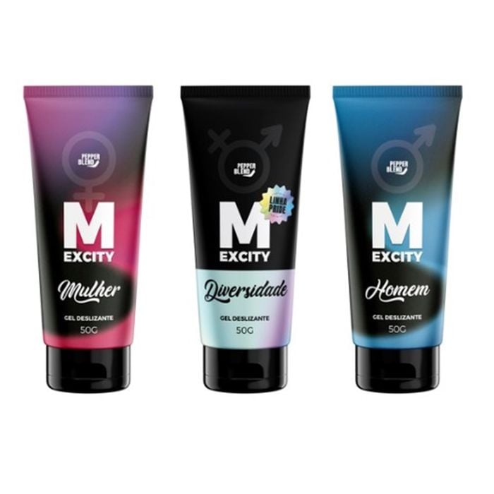 M Excity Lubrificante Beijável 50g