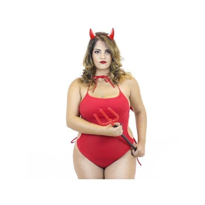Fantasia Body Diabinha Plus Size (GG)